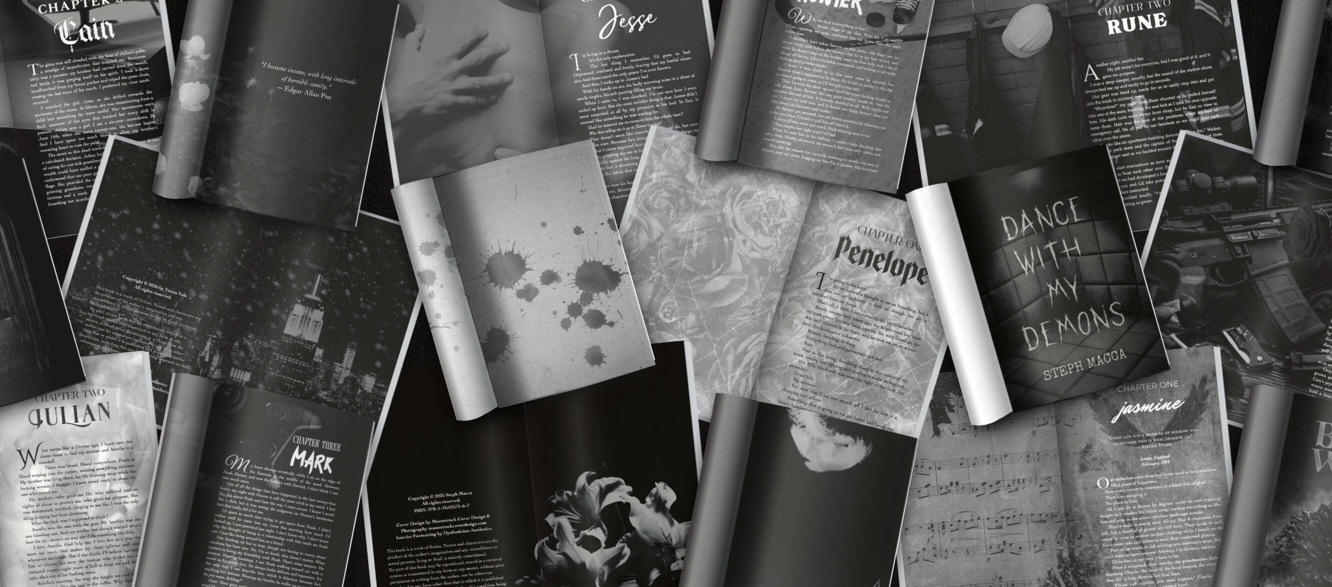 Dysfunktion Aesthetics | Custom Formatting | Book Formatting | Book Interiors